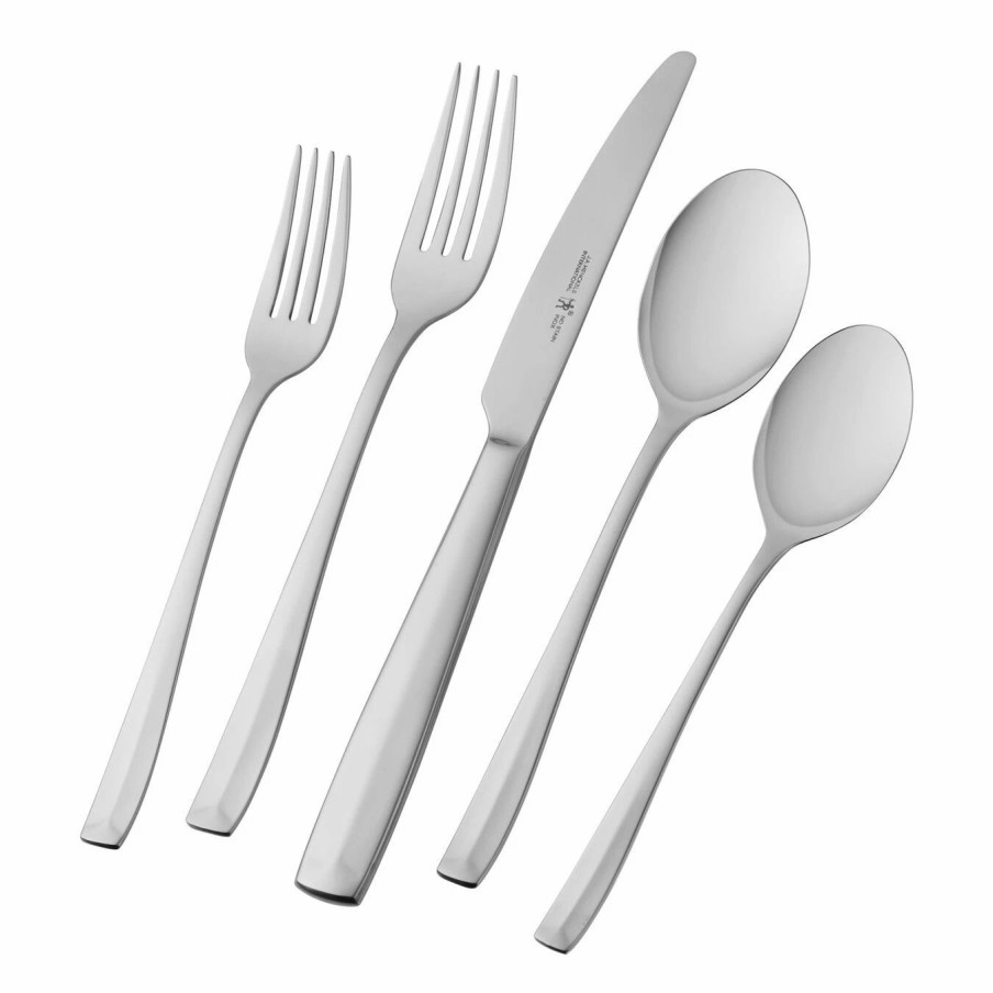 Henckels * | Budget Henckels Lani 65-Pc Flatware Set, 18/10 Stainless Steel