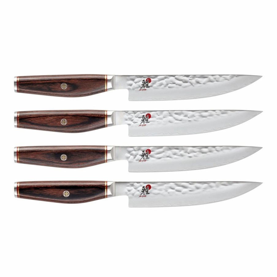 Uncategorized * | Brand New Miyabi Artisan 4-Pc, Steak Set