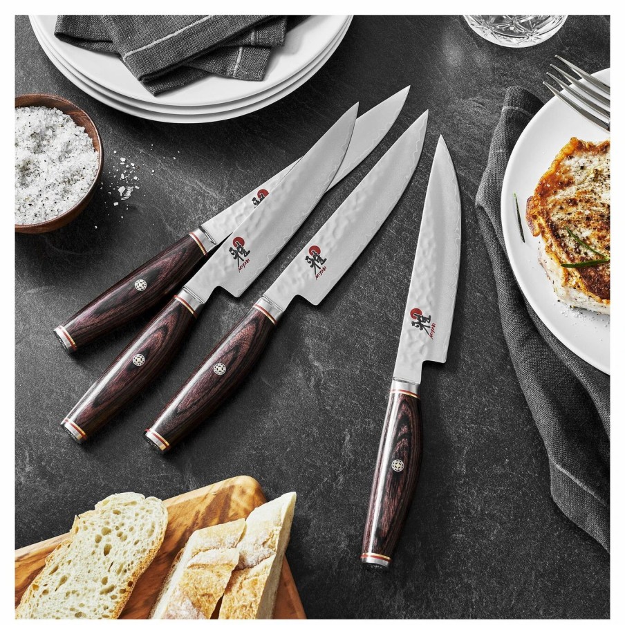 Uncategorized * | Brand New Miyabi Artisan 4-Pc, Steak Set