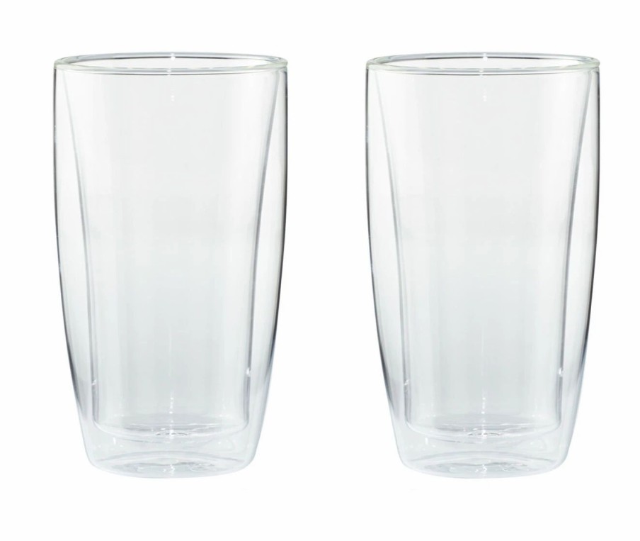 Zwilling * | Budget Henckels Cafe Roma 2-Pc, Latte Glass Set